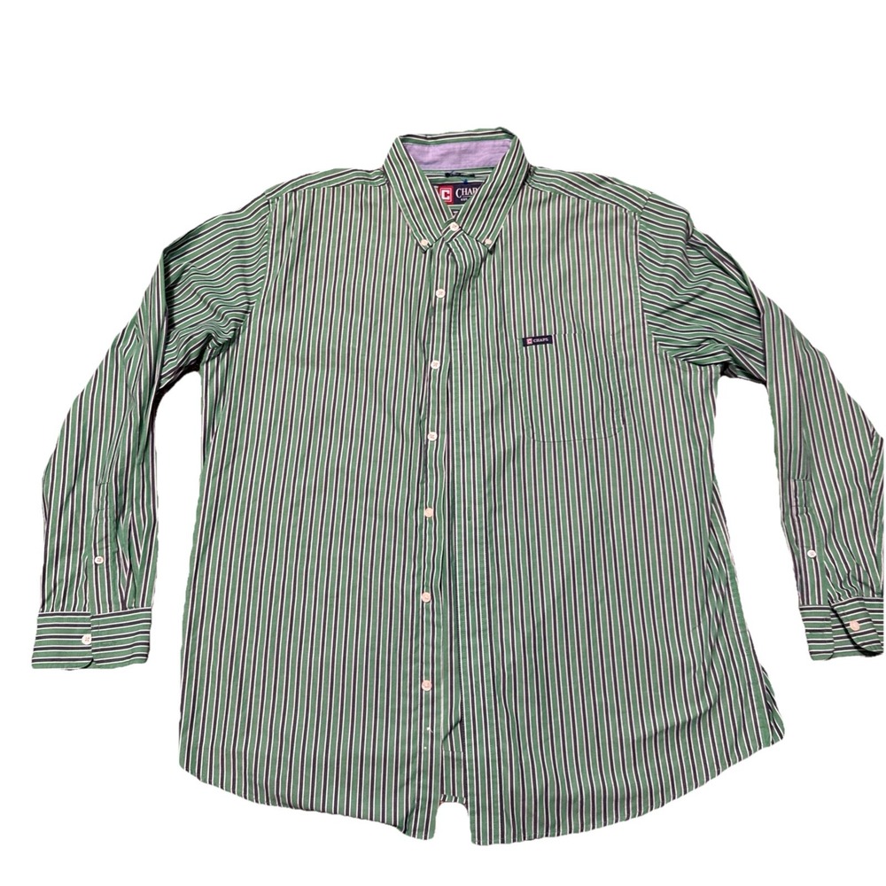 Chaps Shirt Men's Size XL Long Sleeve Button Down Collar Logo